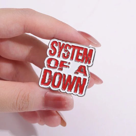 Rock Band Enamel Lapel Pins for Backpacks, Briefcases, Clothes, Accessories, Gifts