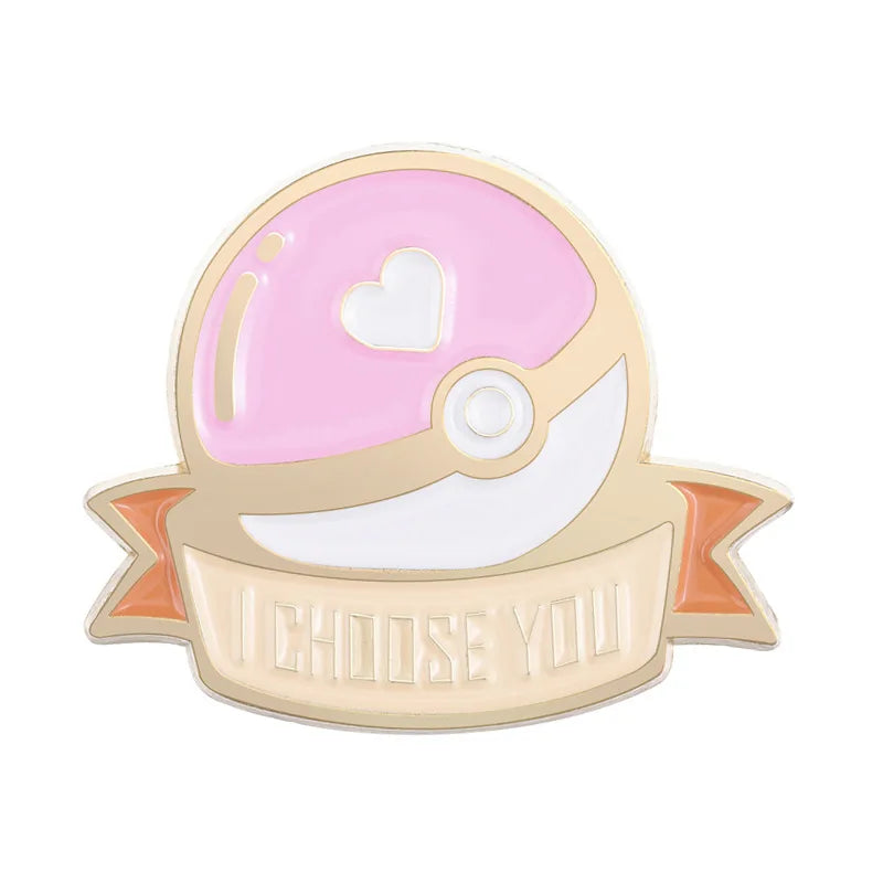 Magic Fairy Ball Enamel Pin Anime Badge Brooch for Clothes Backpack Hat Jewelry Kids Gifts