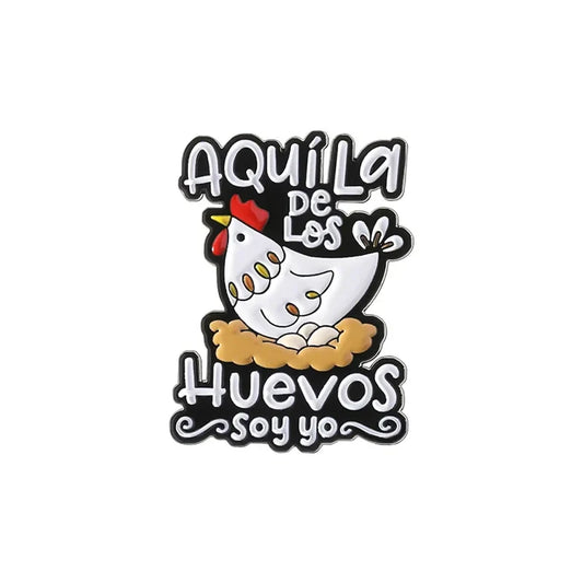 Cartoon Chicken Enamel Pins Hen Brooches Lapel Badge Jewelry Gifts