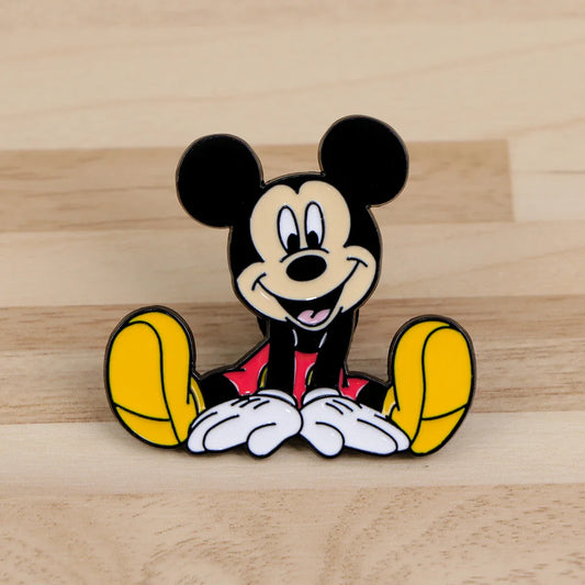 Mickey Enamel Pin Brooch for Clothes, Backpacks, Lapel Pins, Decorative Jewelry