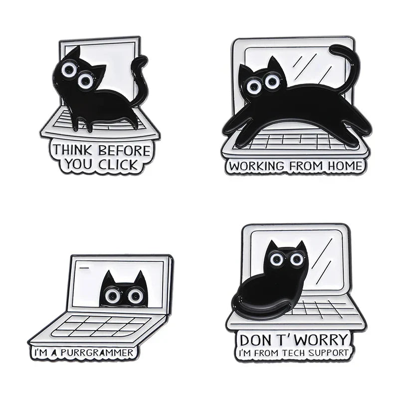 Trust Me I'm A Doctor Enamel Pins Set - Cute Animal Lapel Badges Wholesale