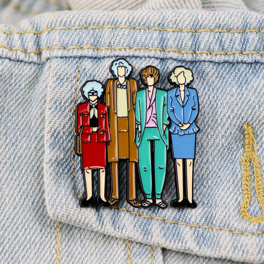Movie Cartoon Enamel Pins Brooch Backpack Lapel Badges Fashion Jewelry Gifts