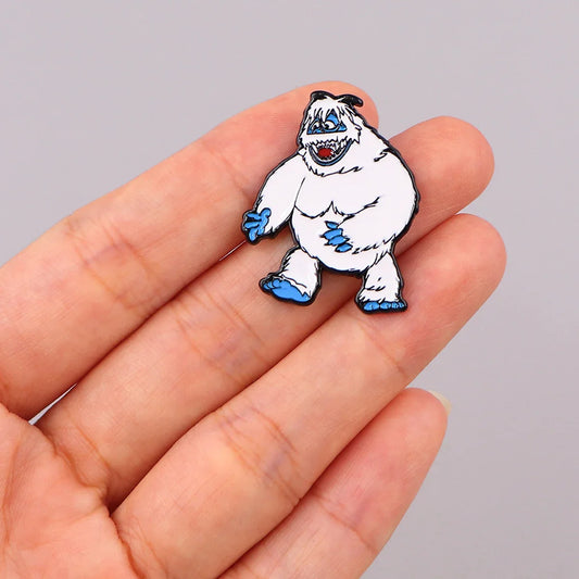 Cute Snowman Enamel Pins Brooch Lapel Badges Jewelry Accessories Gifts