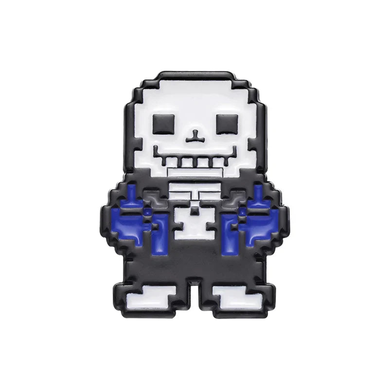 Sans Undertale Enamel Pin Game Character Brooch Lapel Badge Jewelry Gift