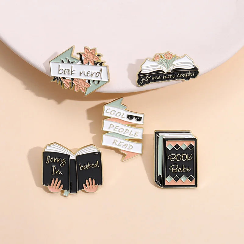 Genie Geometry Enamel Brooch Pin Badge Fashion Jewelry Accessories