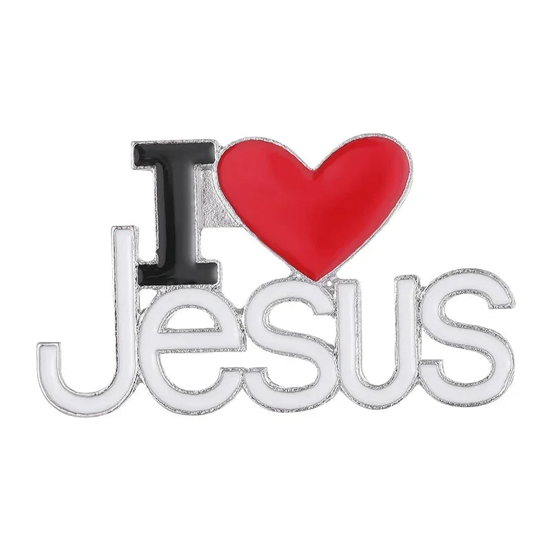 Jesus Enamel Pin Badge Brooch Accessory for Backpack or Clothes