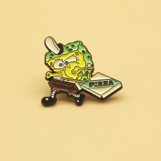 SpongeBob Anime Enamel Pin Badge Jewelry for Backpack Hat Collar