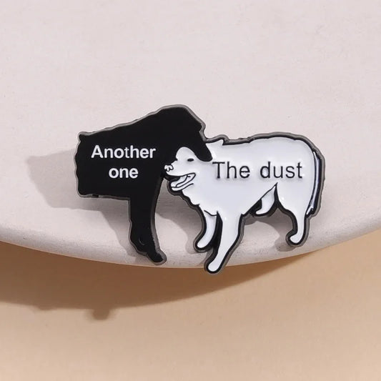 Anime Dog Enamel Brooch Lapel Hat Badge Fashion Jewelry Gift