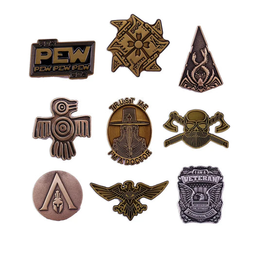 Retro Eagle Enamel Pin Punk Metal Badge Brooch Jewelry