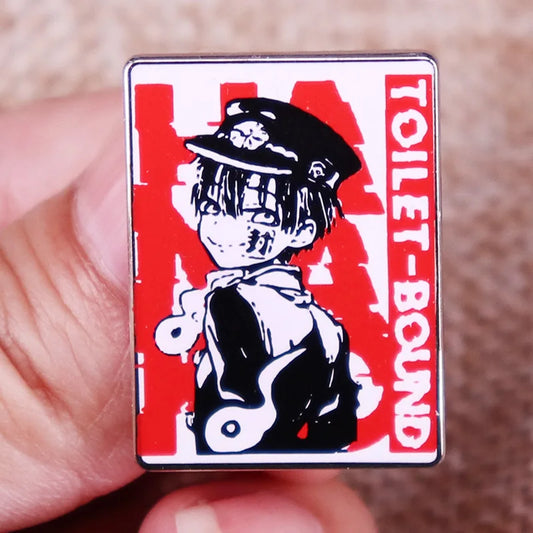 Toilet Bound Hanako Kun Enamel Pin Anime Badge Brooch