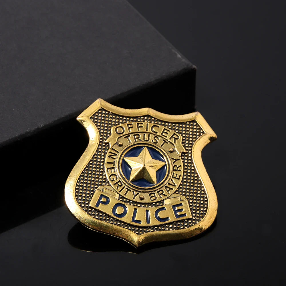 Judy Hopps Police Badge Lapel Pin Jewelry