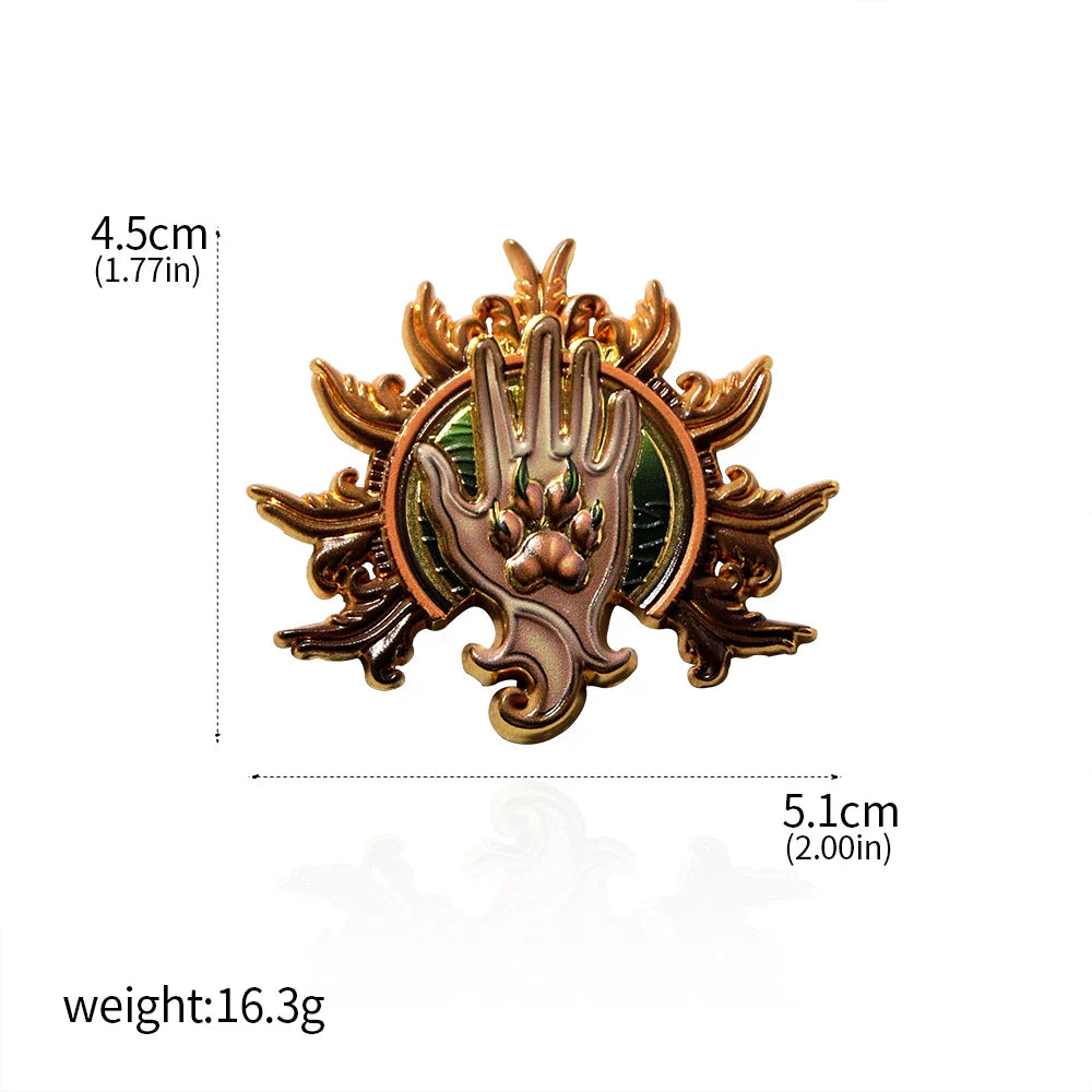 Baldur's Gate 3 Rogue Paladin Brooch Cosplay Accessory