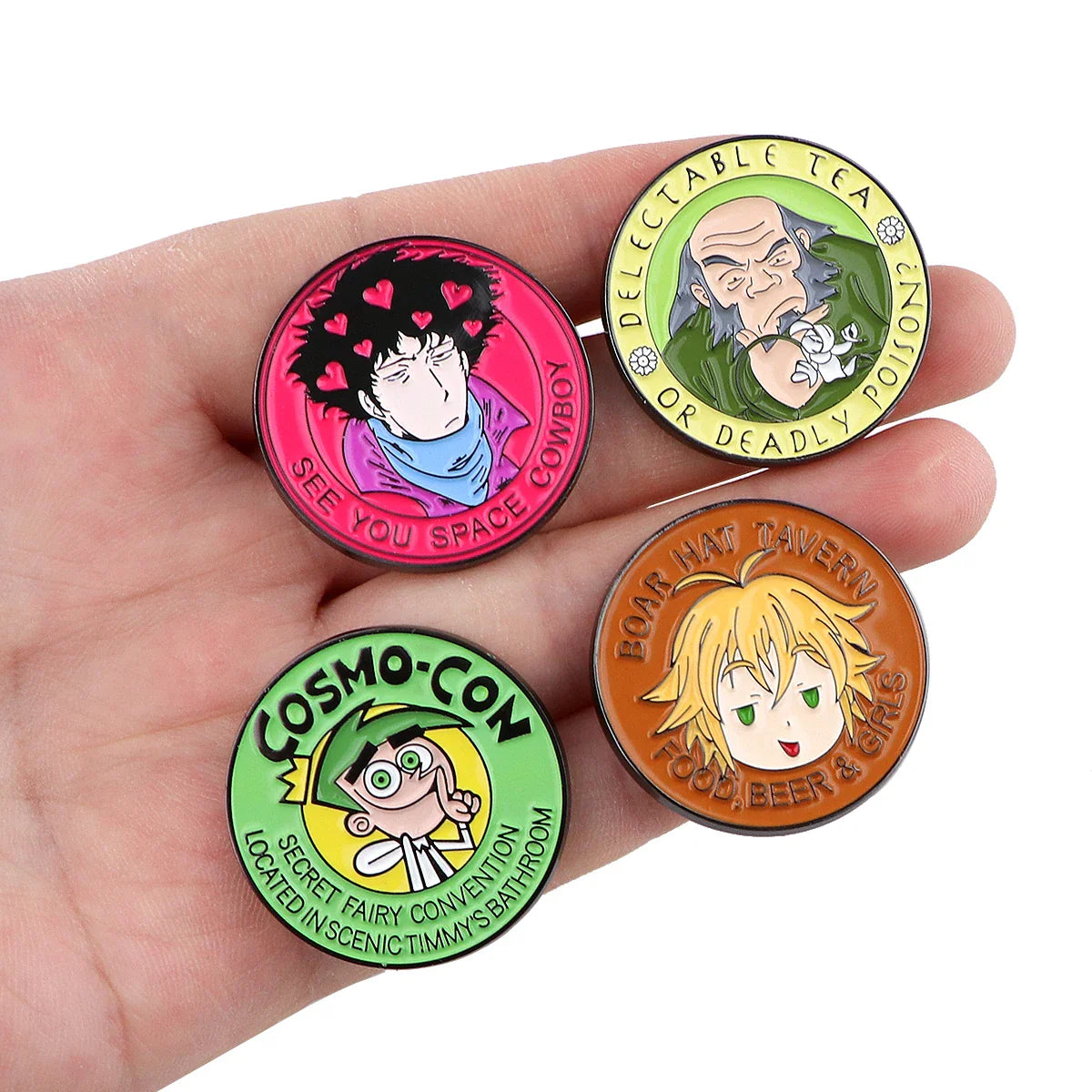 Avatar Cartoon Enamel Brooches Pins Lapel Badges Fashion Accessories Gifts