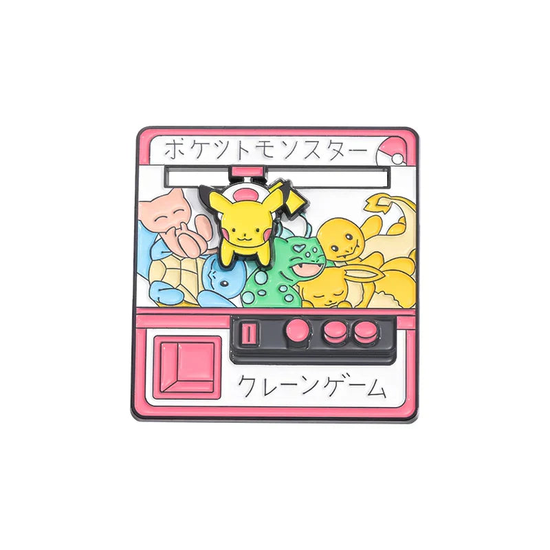 Kawaii Gaming Enamel Pin Anime Brooch Fashion Jewelry Accessories Gifts
