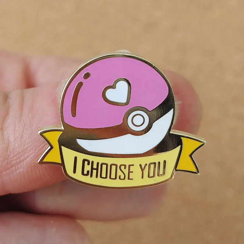 Pokemon Poke Ball Enamel Pins Brooch Lapel Badges Jewelry Gifts