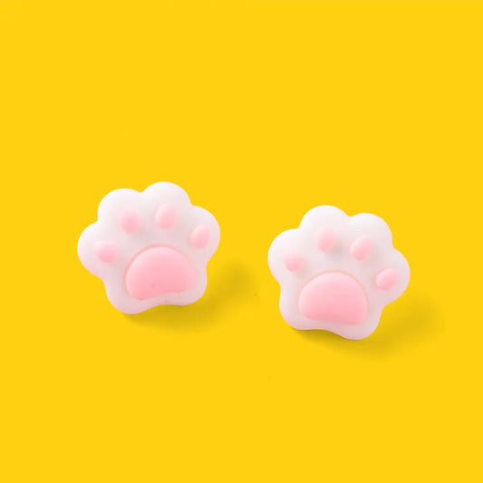 Pink Cat Claw Enamel Pin Badge Jewelry Gift