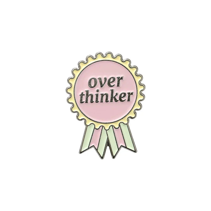 Skeleton Book Brain Enamel Pins Brooches Badges Fashion Accessory