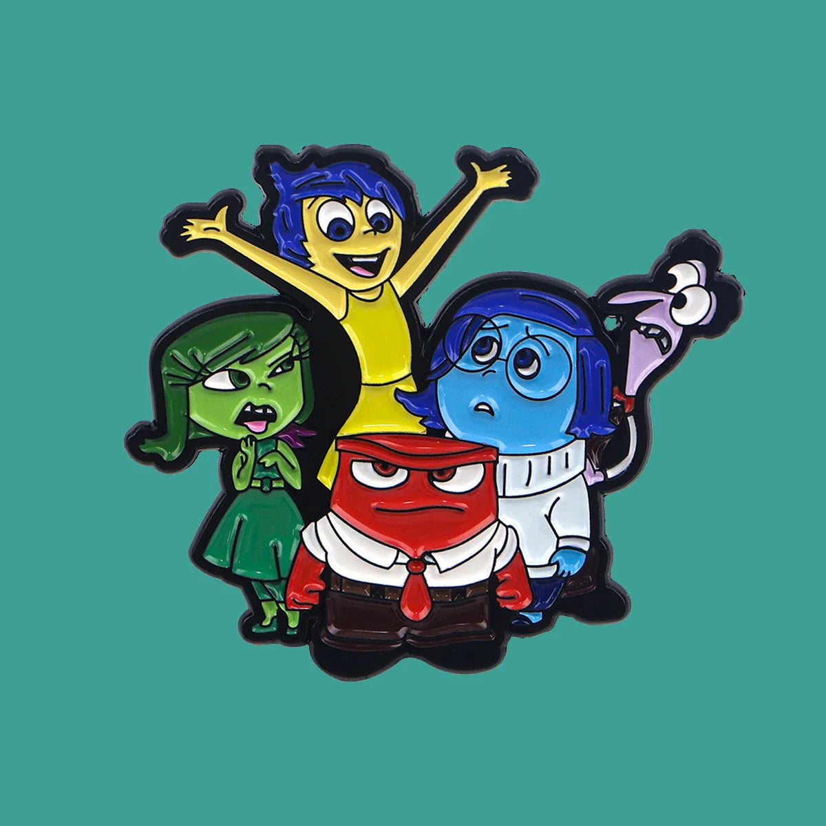Funny Cartoon Enamel Pin Movie Lapel Brooches for Backpacks and Clothes Gifts