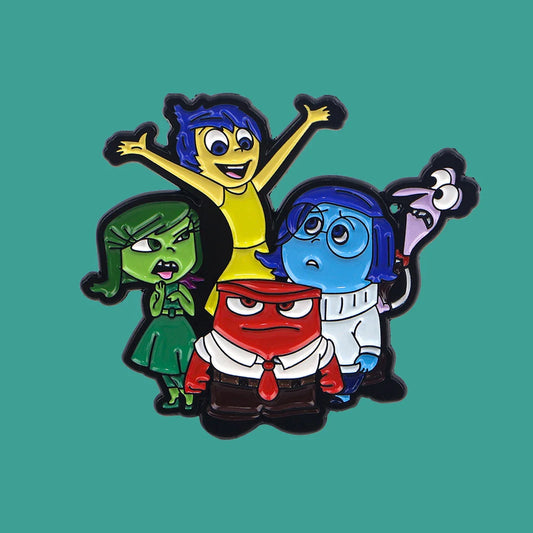 Funny Cartoon Enamel Pin Movie Lapel Brooches for Backpacks and Clothes Gifts