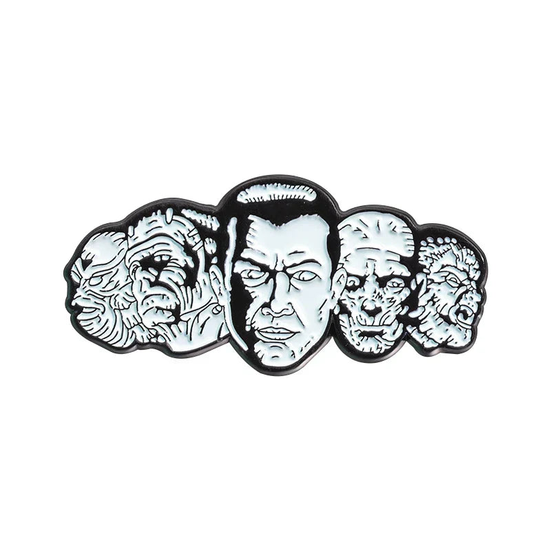 Halloween Horror Movie Enamel Pin Vampire Brooch Lapel Badge Jewelry Gift