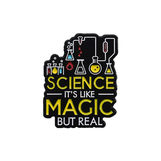 27 Science Enamel Pins Chemical Element Symbol Brooches Jewelry Gifts