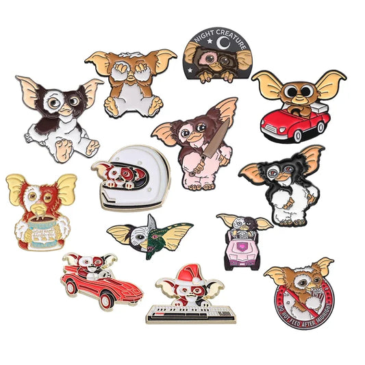 Fantasy Thriller Enamel Pins 80s Film Troublemaker Brooch Lapel Badge Christmas Gifts Jewelry