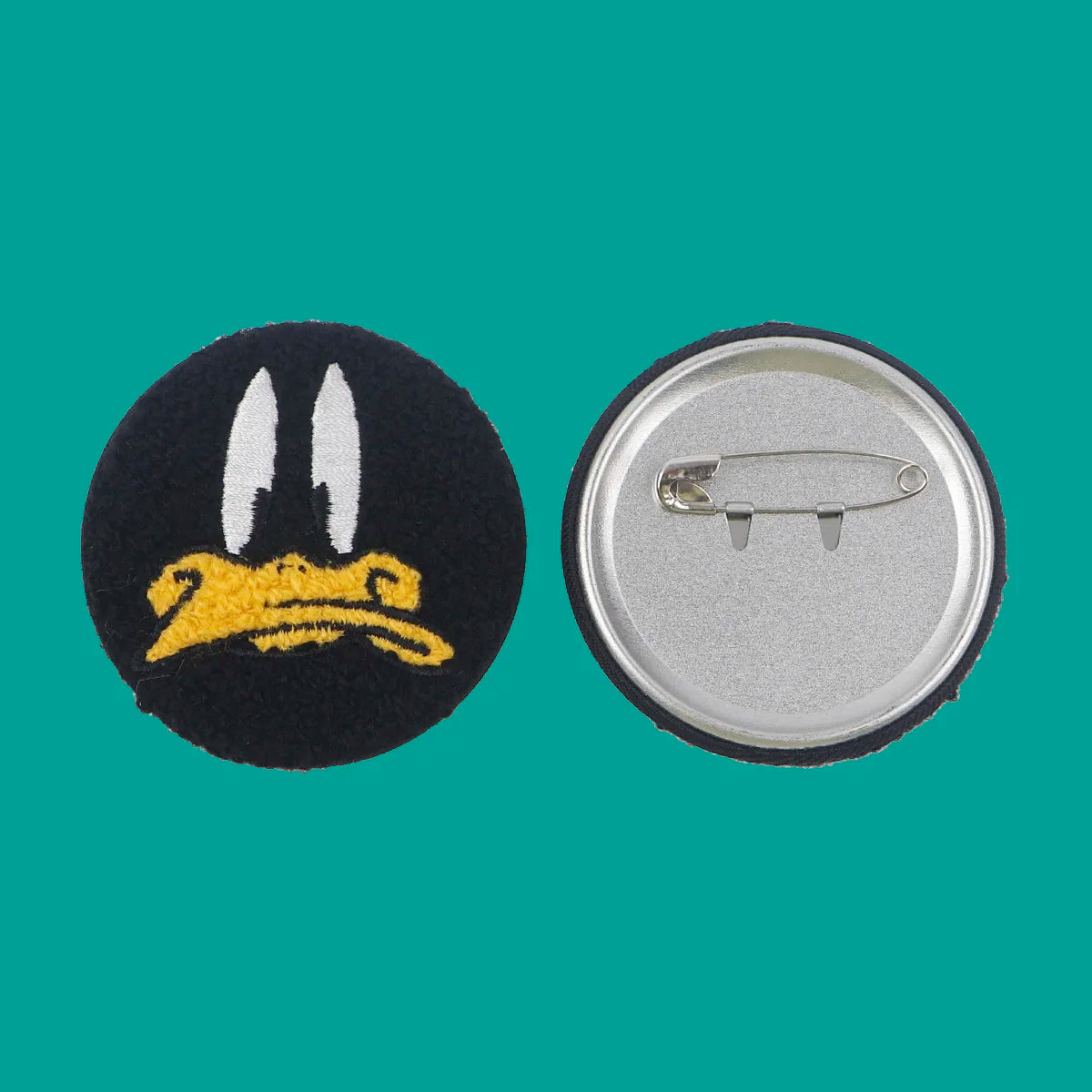 Cartoon Black Duck Brooch Pin Lapel Badge for Clothes Bags Backpacks Accessories Gift