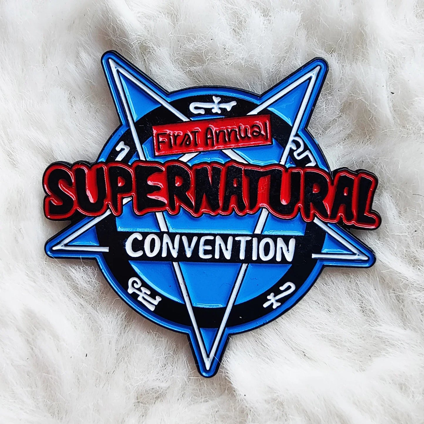 Supernatural Convention Enamel Pin Lapel Brooch Gift