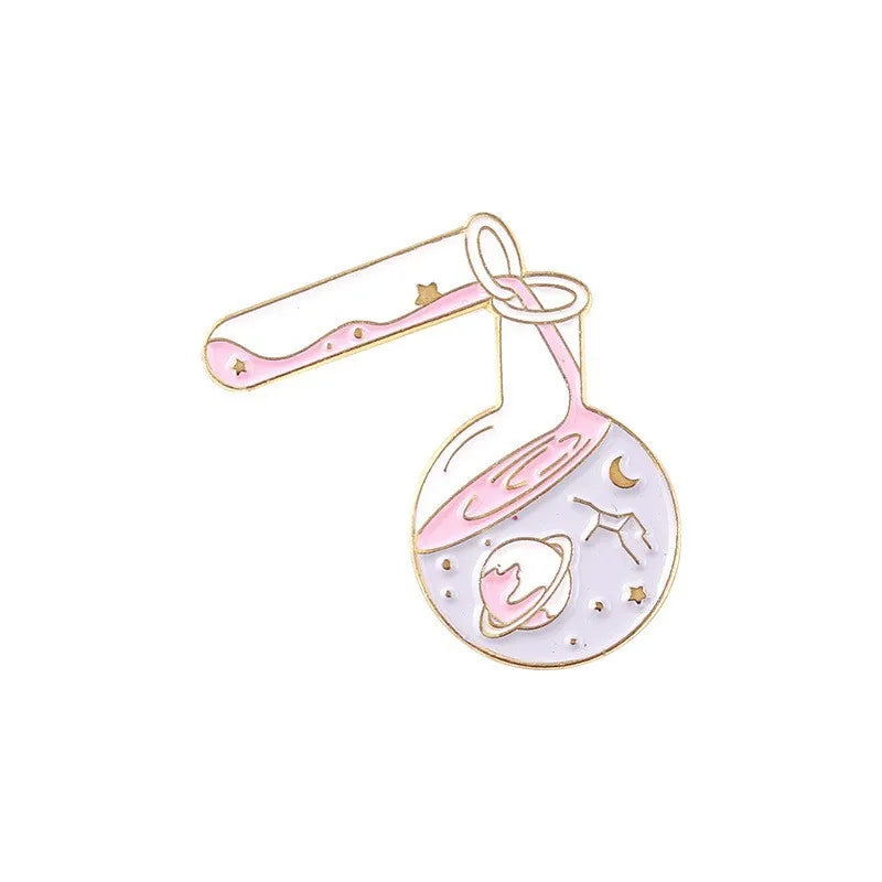 Chemistry Enamel Pin Brooch Gift for Friends and Kids