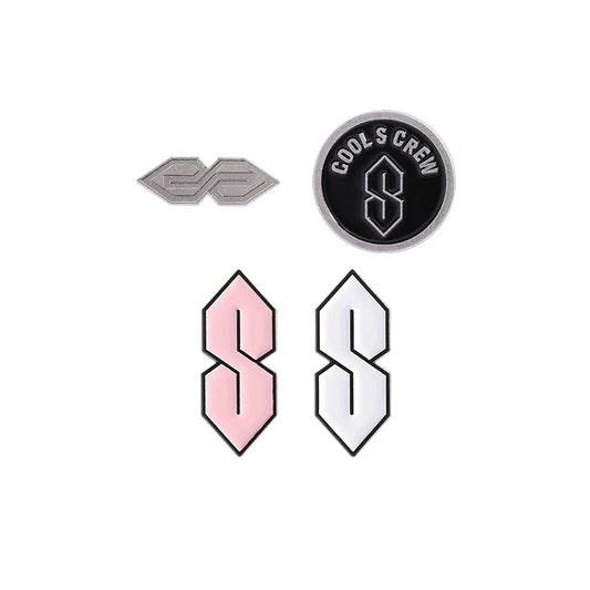 Cool S Symbol Enamel Pins Creative Brooches Lapel Backpack Badge Accessories Gift