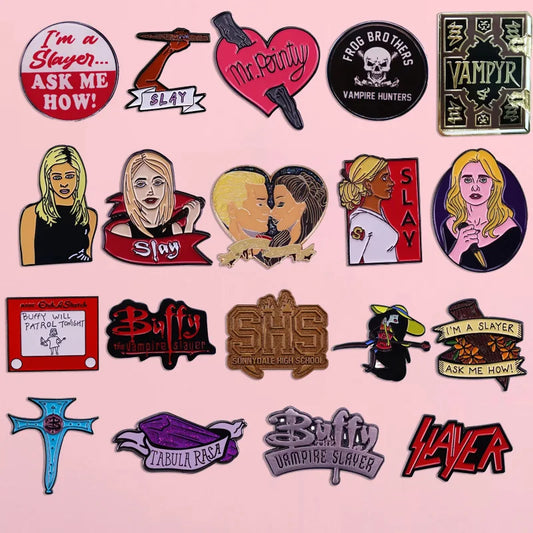 Buffy The Vampire Slayer Enamel Pin Brooch Fashion Accessory