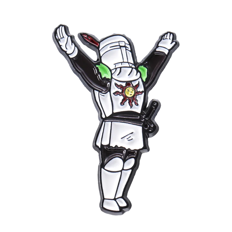 Solaire of Astora Enamel Pin Badge Brooch Gift