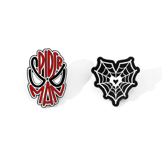 Anime Halloween Spider Man Enamel Pin Brooch Jewelry Accessories