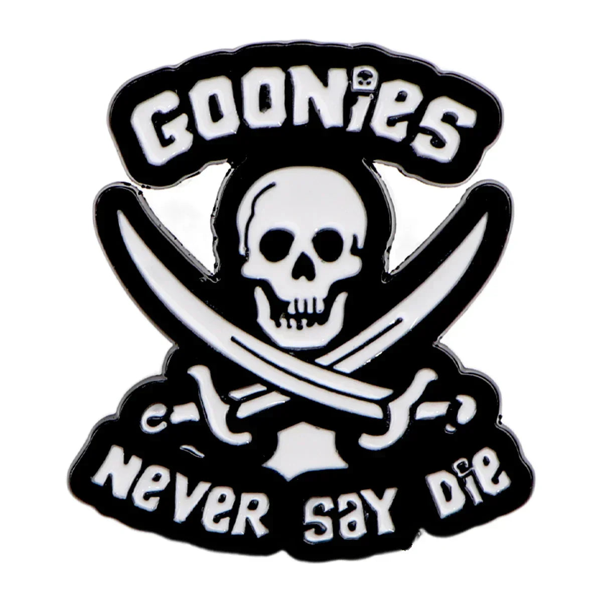 Punk Skull Enamel Pin Brooch Lapel Badge Halloween Jewelry Gift