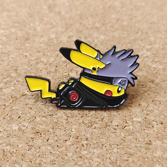 Pikachu Enamel Pin Brooch Cartoon Lapel Pin Badge for Backpack Clothing Accessories Jewelry Gifts