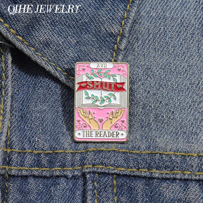Tarot Card Enamel Pin Brooch Jewelry Gift