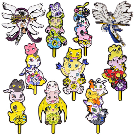 Anime Enamel Pin Brooches for Women - Lapel Pins, Backpack Accessories, Fashion Jewelry Gifts