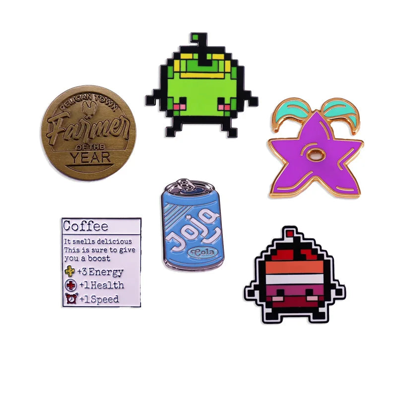Stardew Valley Enamel Pin Backpack Badge Jewelry Gift