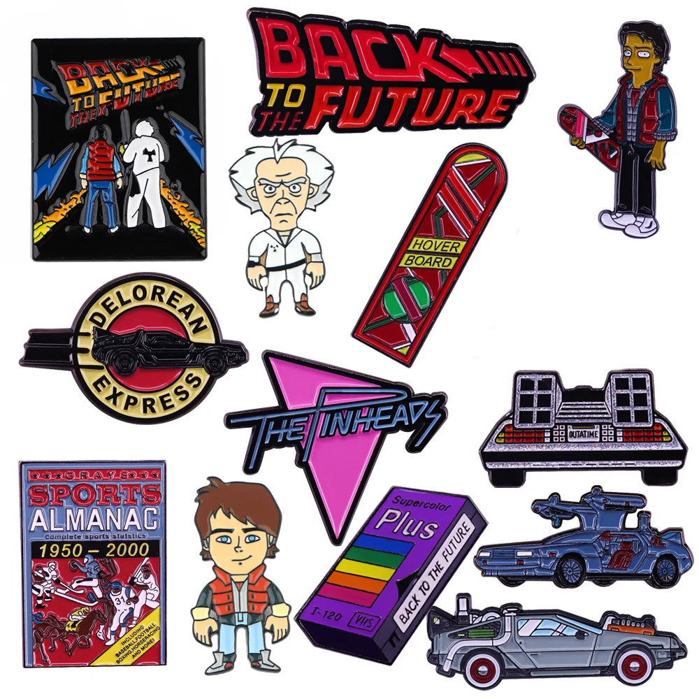 DZ662 Cool Animated Movie Enamel Pins Badge Jewelry Accessories