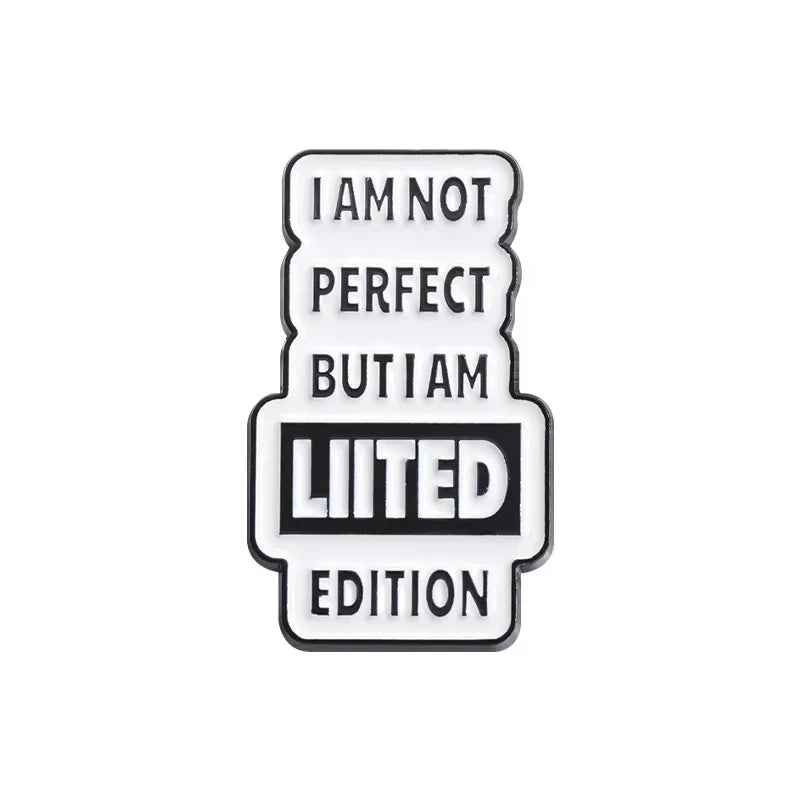Sarcastic Quotes Enamel Pins - Stop Making Drama Brooch Lapel Badge Funny Jewelry Gift