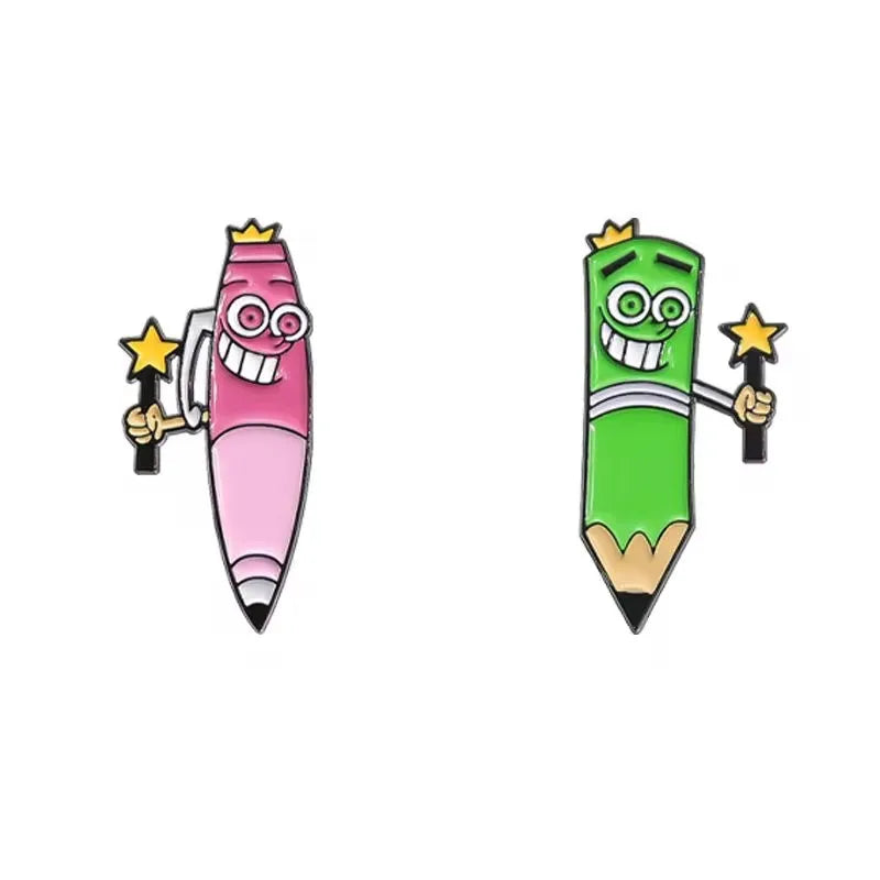 Cartoon Anime Enamel Pins Lapel Brooches for Backpacks Jeans Badges Jewelry Gifts
