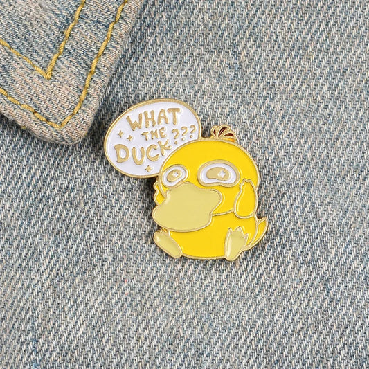 Duck Brooch Pin for Hat Glasses Pet Party Gifts High Quality