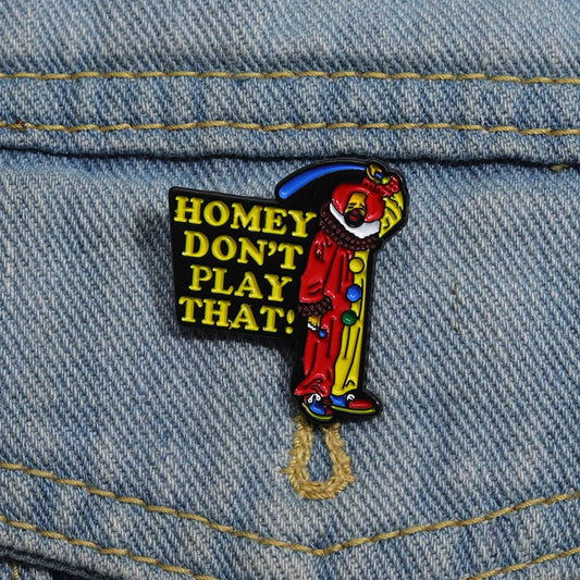 Funny Clown Enamel Pins Lapel Badges Jewelry Gift for Kids Friends