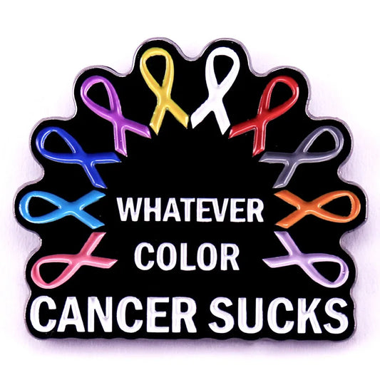 Cancer Awareness Enamel Pin Badge Jewelry Accessory
