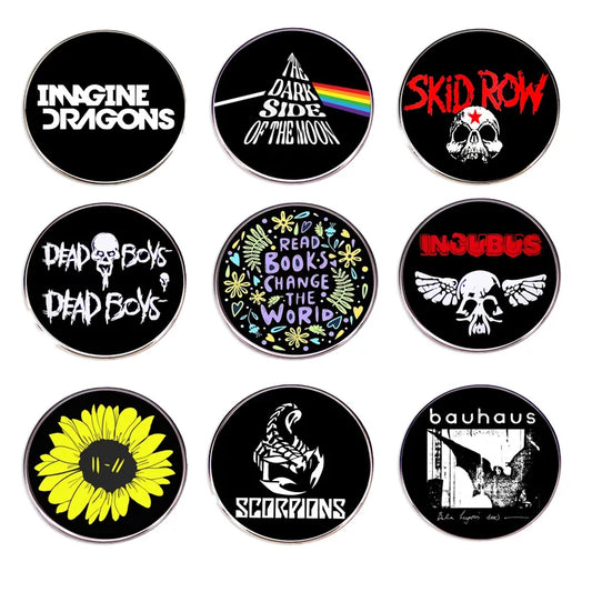 Pop Rock Band Punk Music Pin Badge Jewelry Accessories Wholesale
