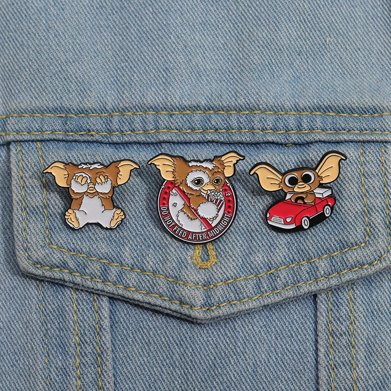 Custom Horror Movie Enamel Pins Brooches Lapel Badges Jewelry Gift