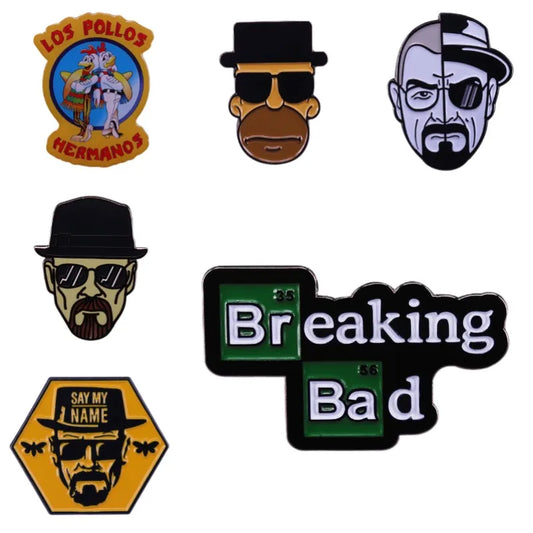 Hard Enamel Chemistry Experiment Pin Brooch Lapel Badge Wholesale