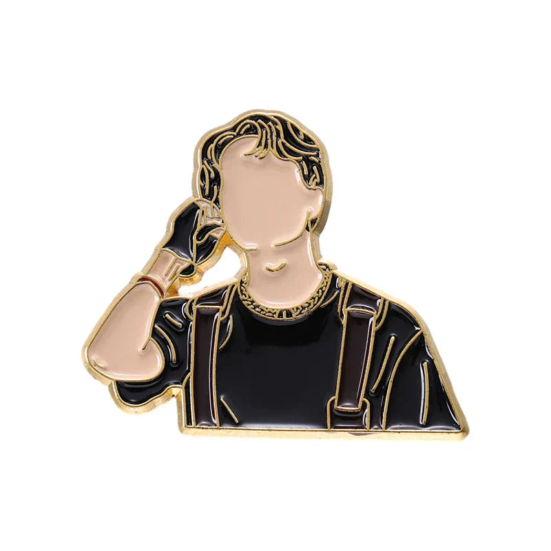 Anime Boy Cat Enamel Pin Brooch Custom Jewelry Wholesale