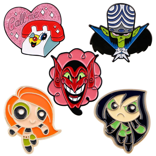 Brave Girls Enamel Lapel Pin Brooches Fashion Jewelry Gifts