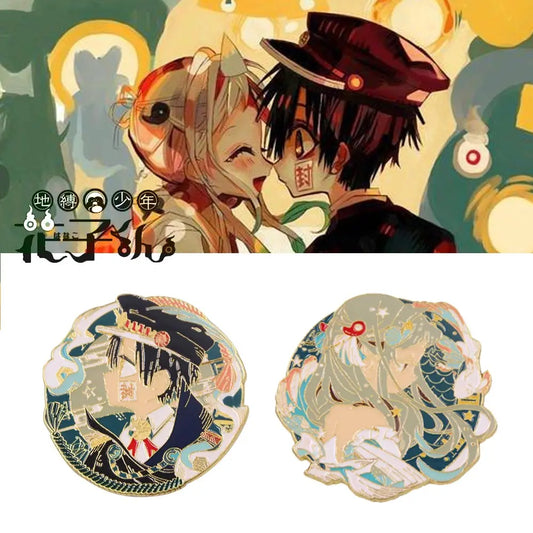 Toilet-bound Hanako-kun Enamel Pins Brooch Yugi Nene Badge Metal Lapel